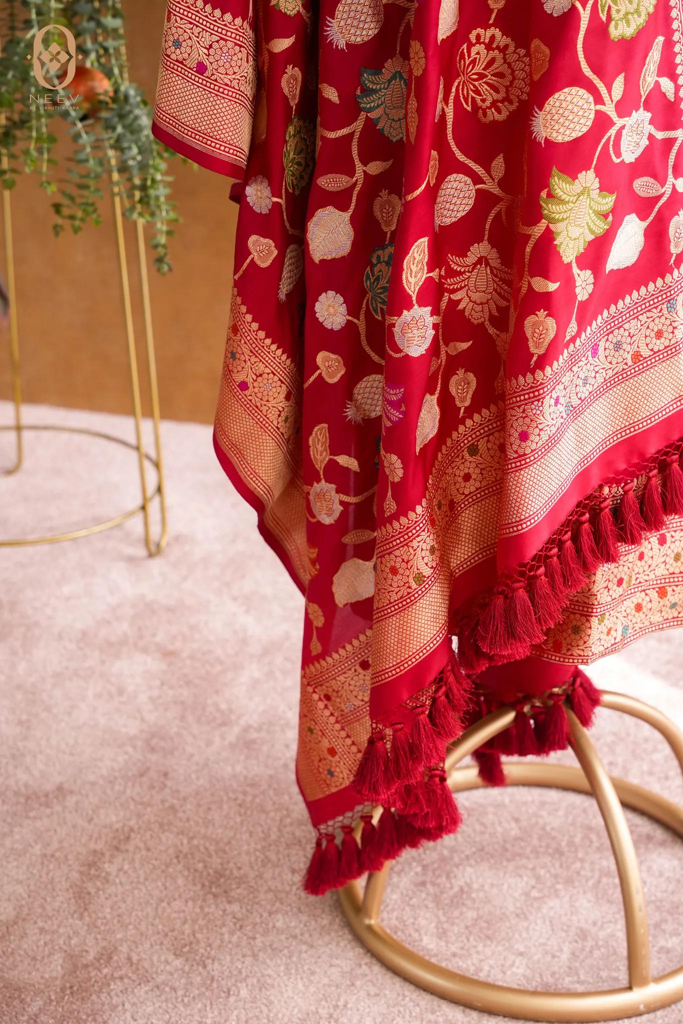 The Sacred Garden Katan Silk Suit Set