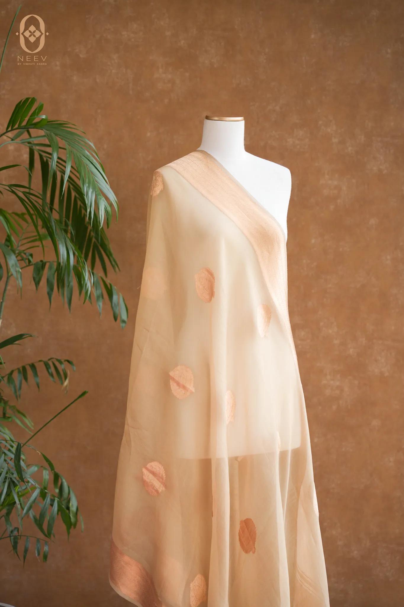 Kora Silk Boota Dupatta