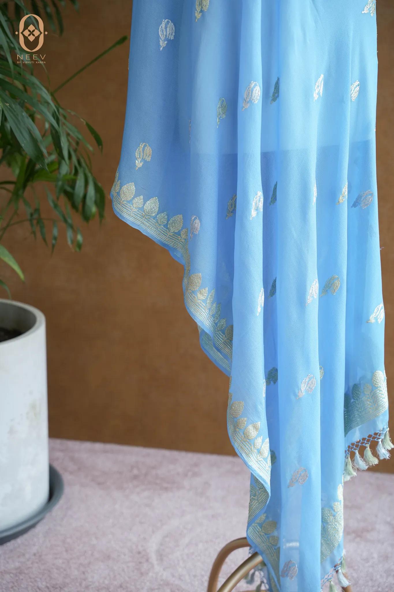 Georgette Tulip Dupatta