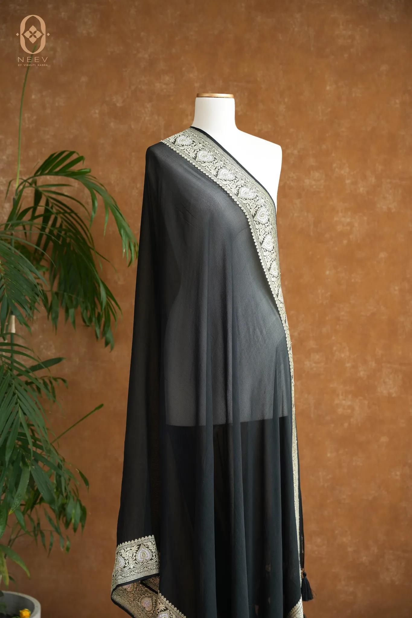 Paan Georgette Dupatta