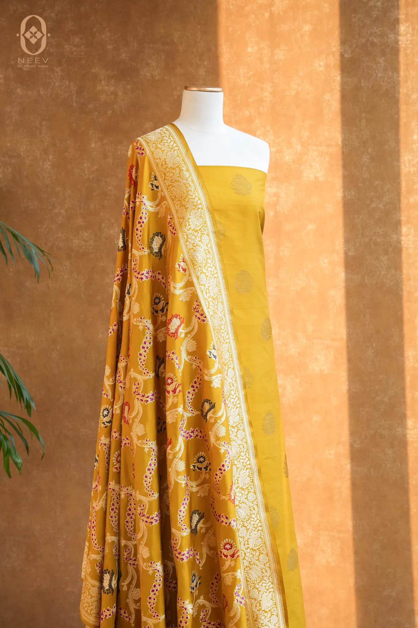 Premium Katan Silk Suit Set