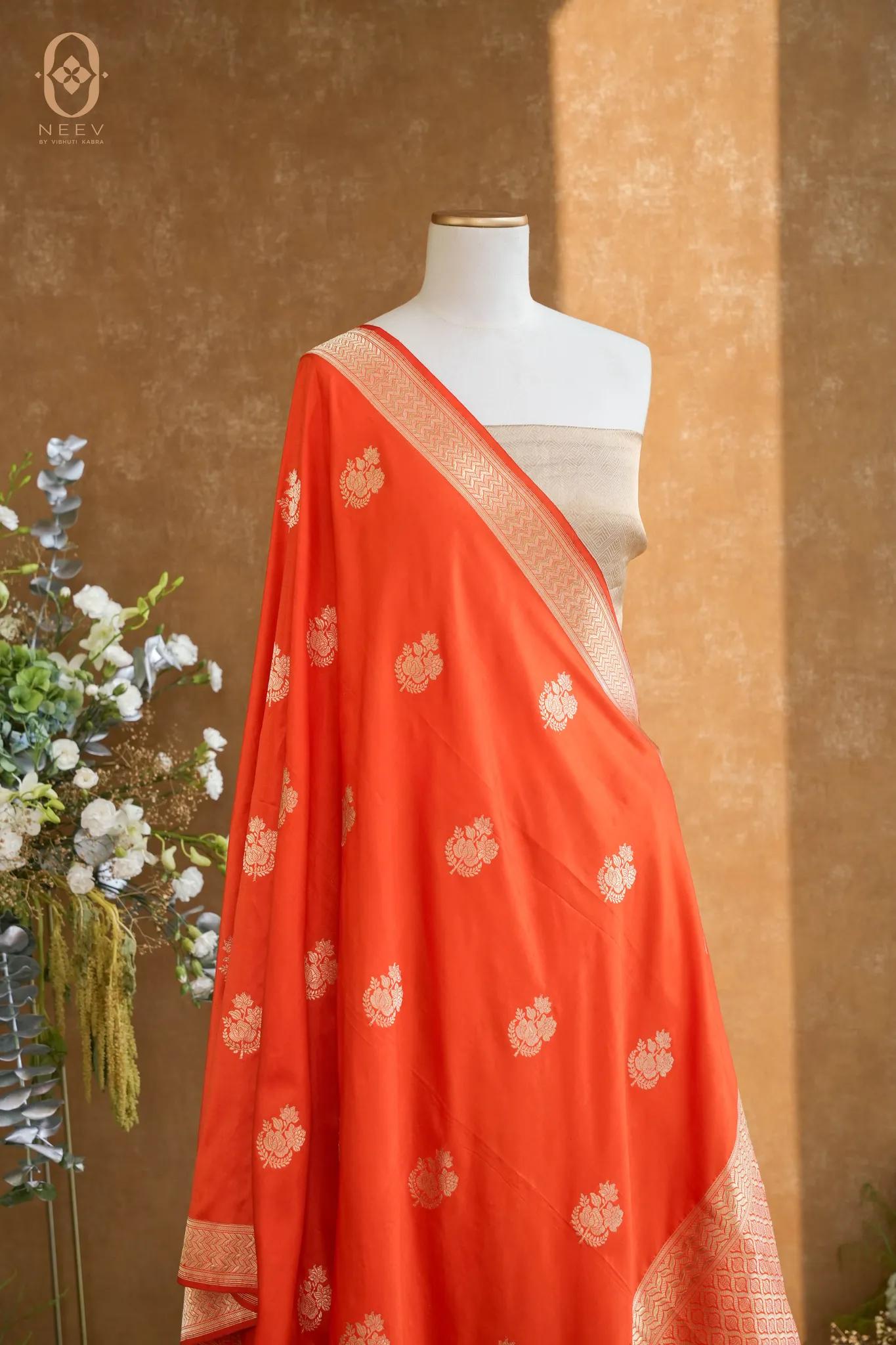 Katan Silk Boota Dupatta