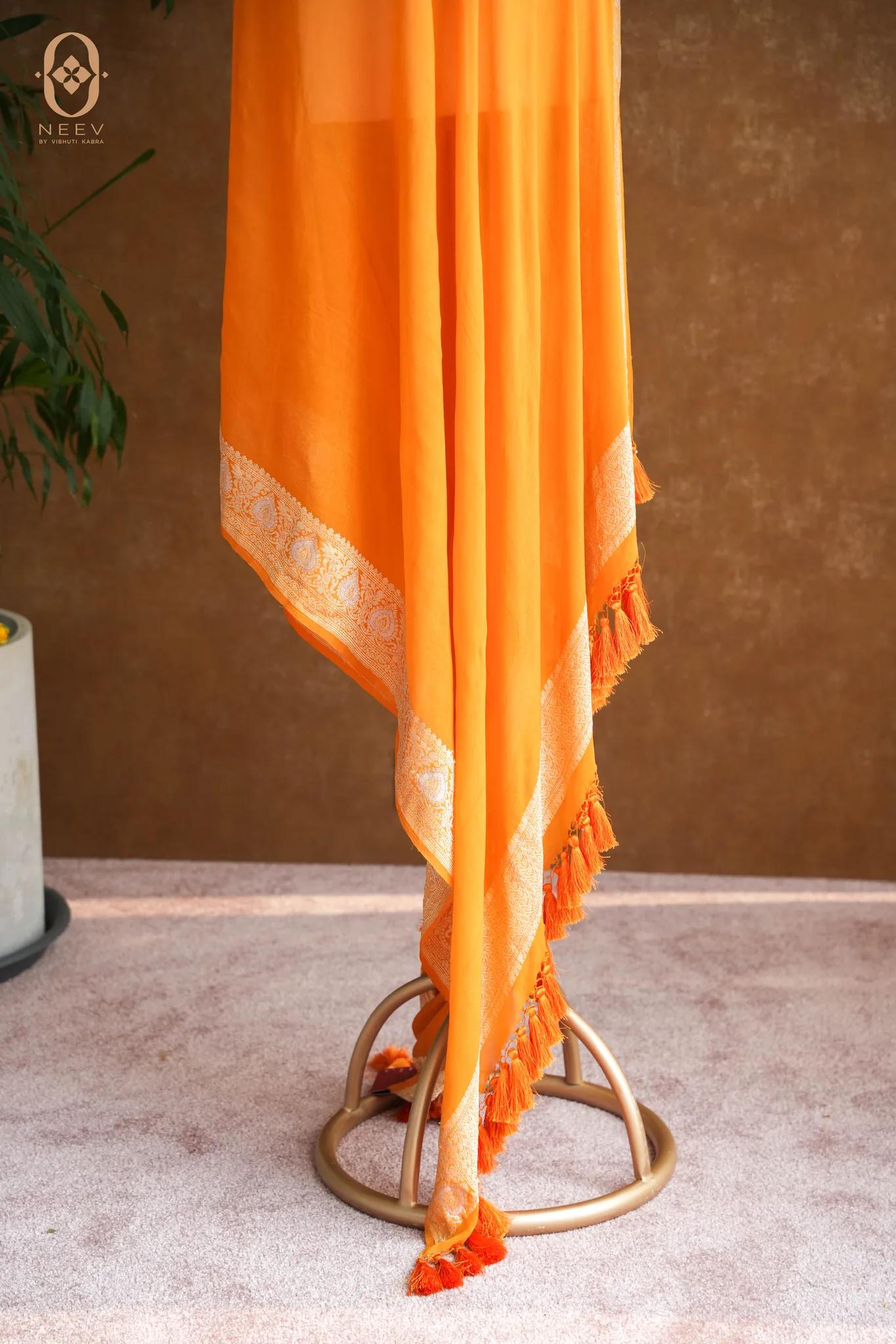Paan Georgette Dupatta