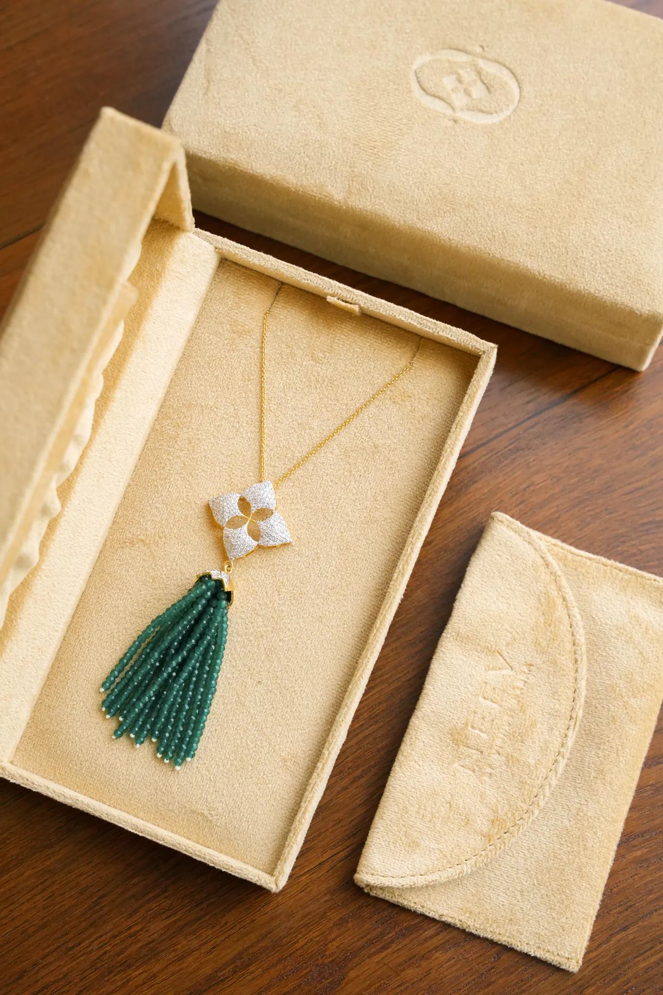 Neev Tasseled Pendant