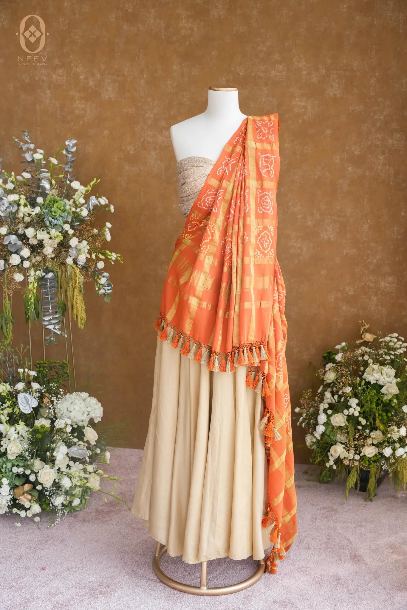 Gharchola Bandhani Dupatta
