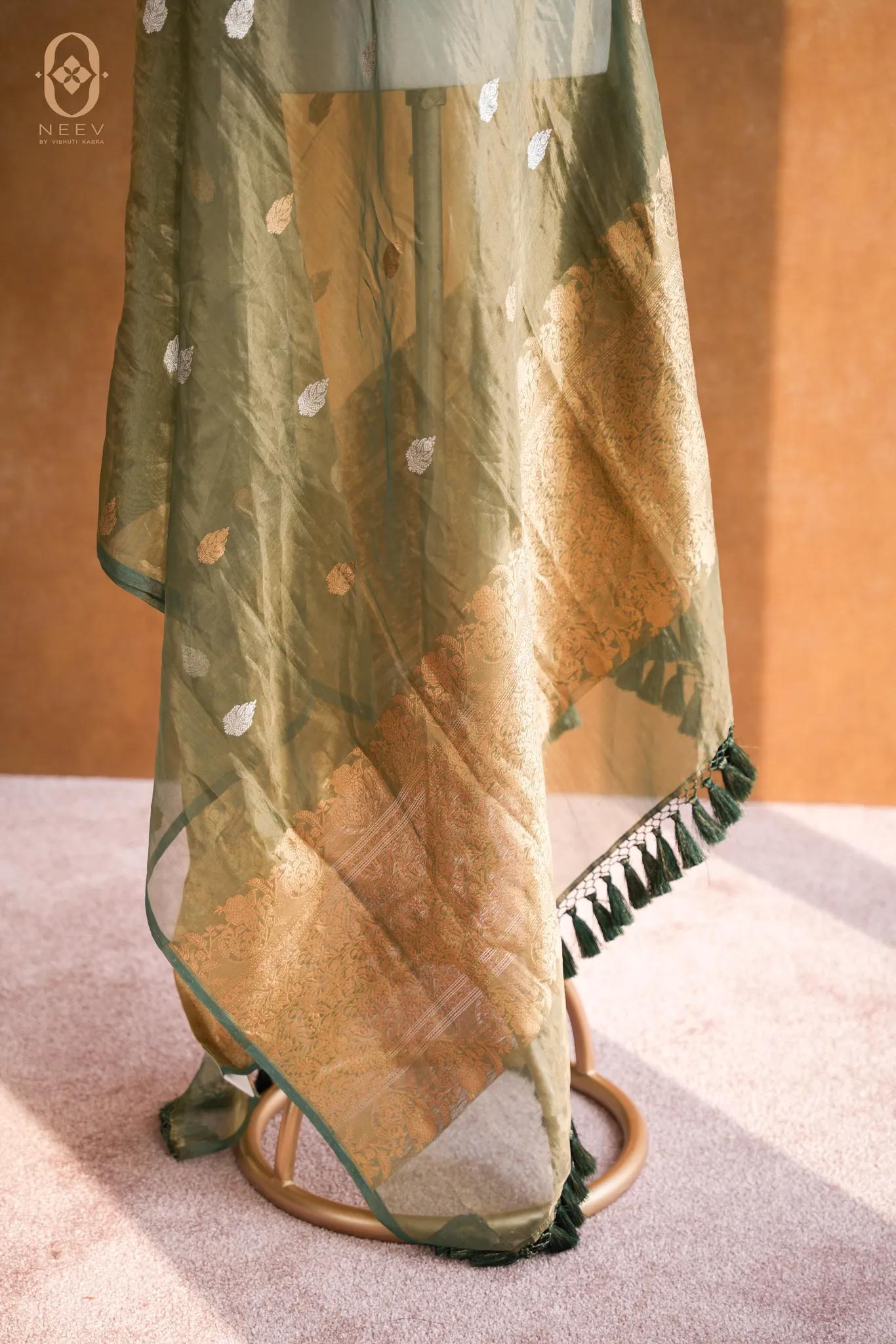 Kanjivaram Tissue Dupatta