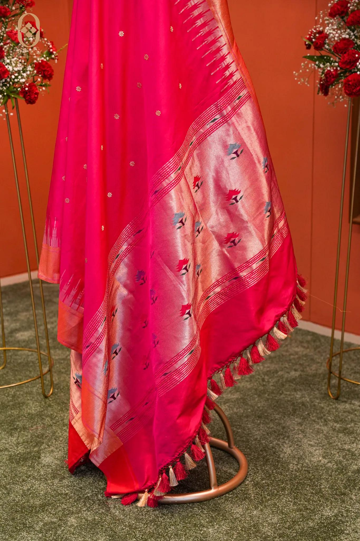 Paithani Katan Silk Dupatta