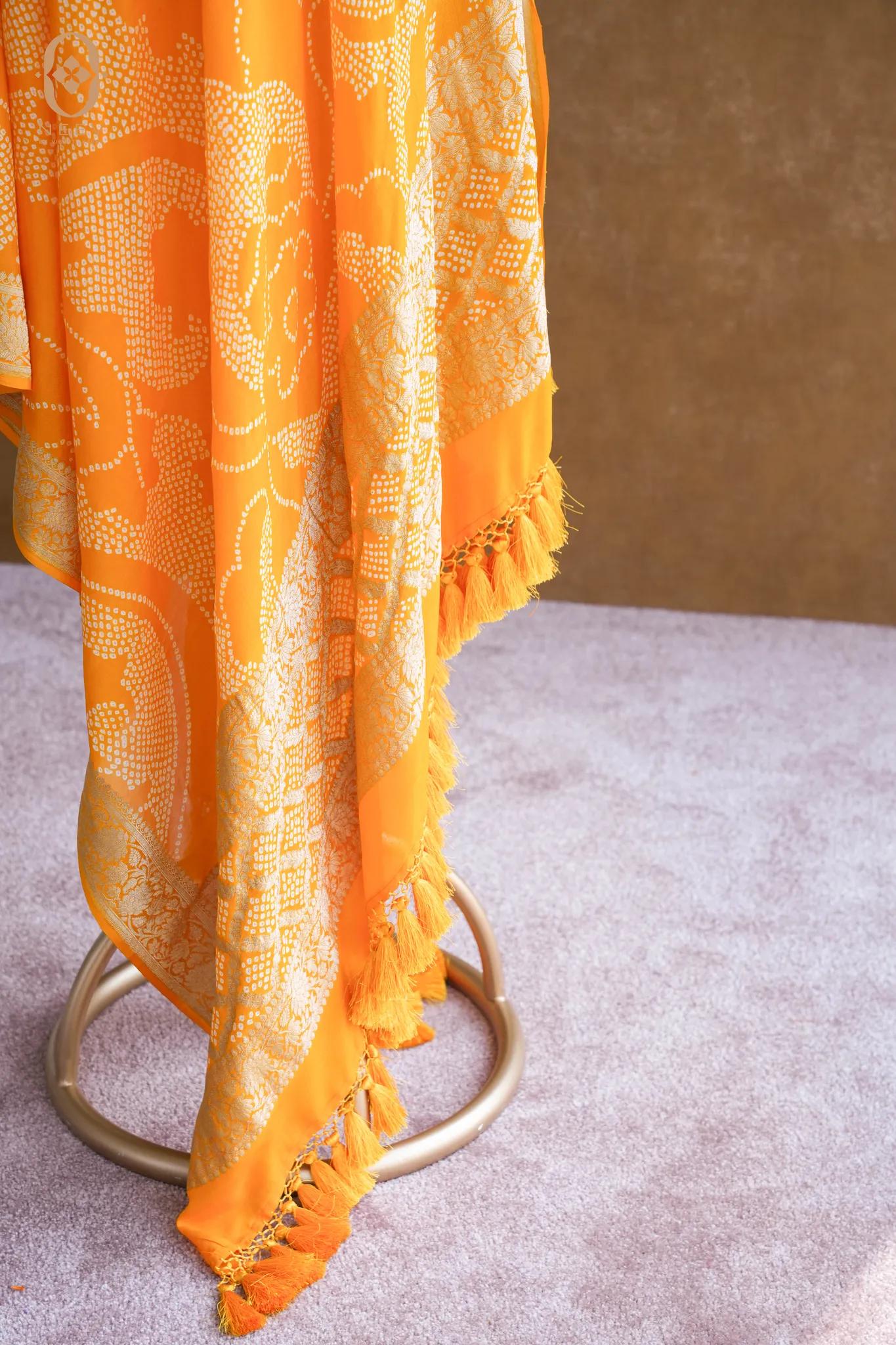 Georgette Bandhani Dupatta