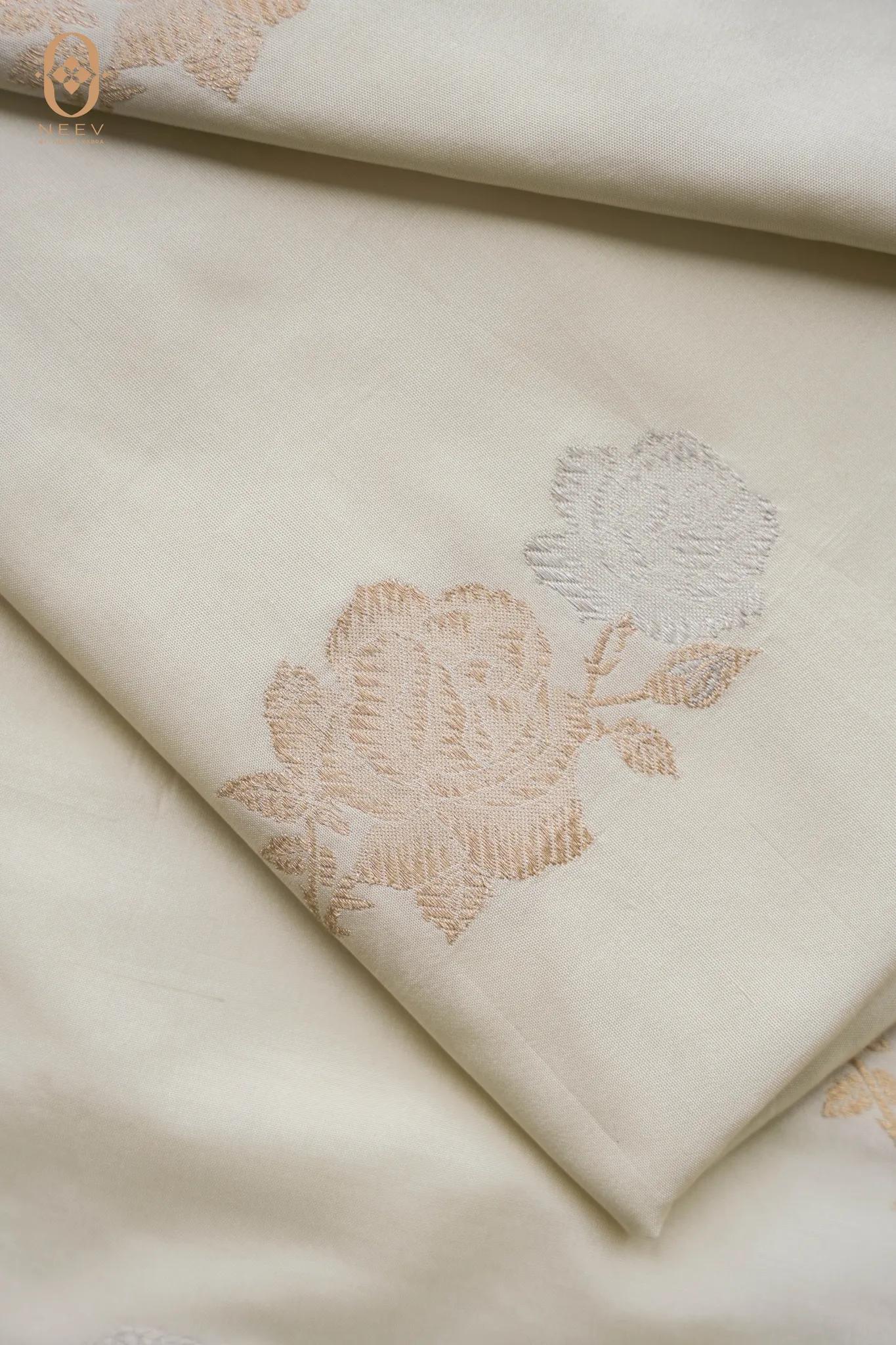 Gulboota Katan Silk Fabric