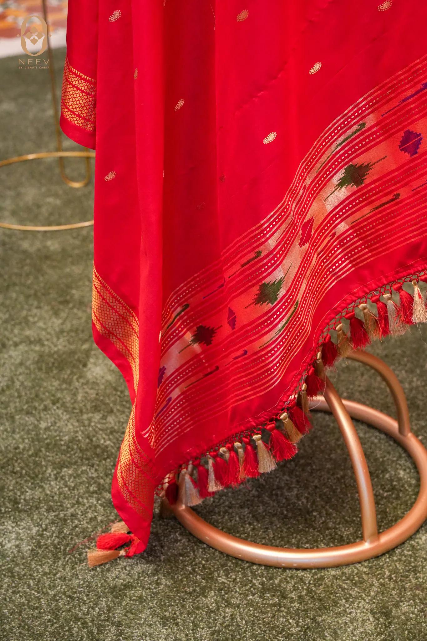 Paithani Katan Silk Dupatta