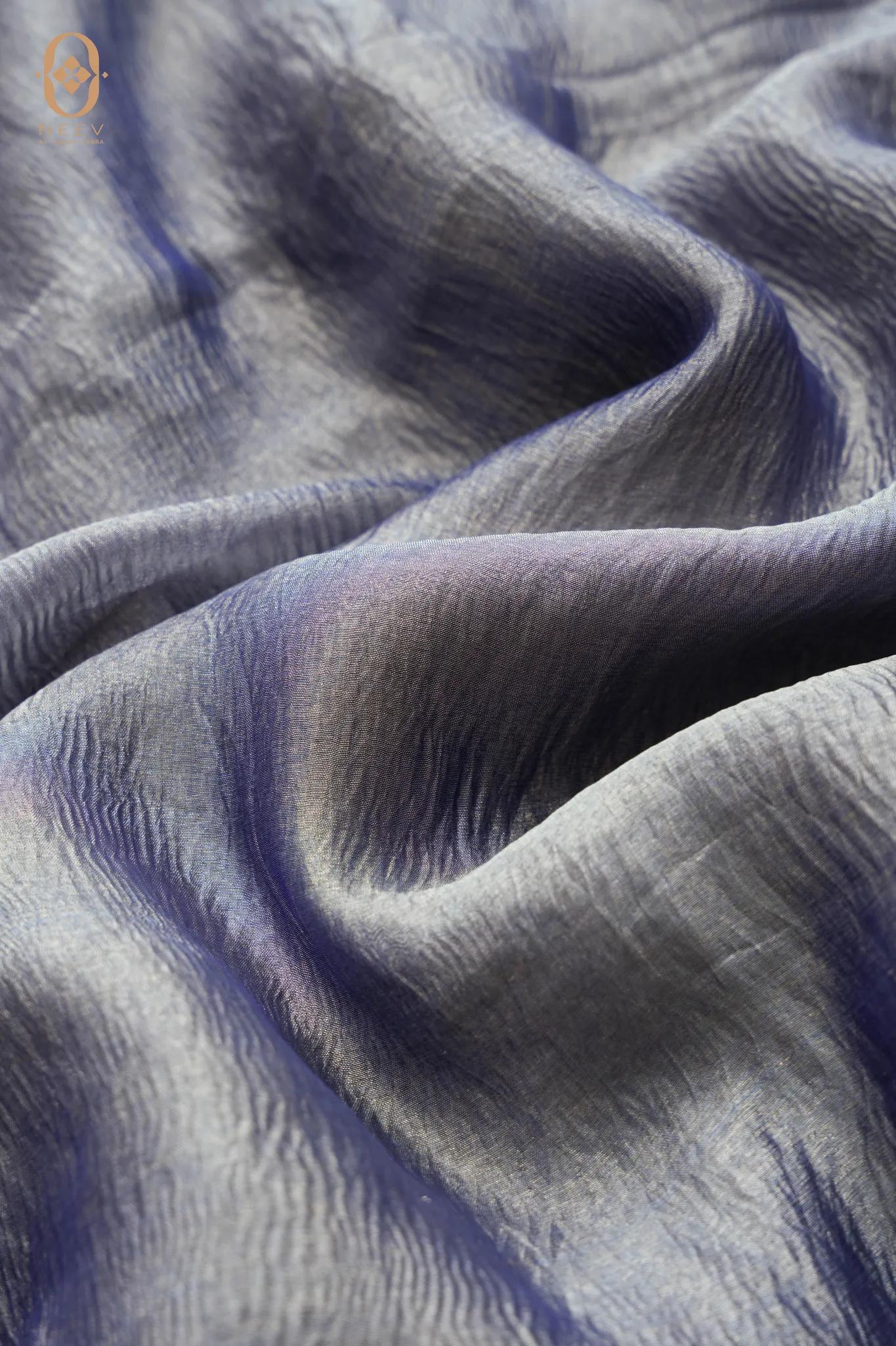 Crushed Tissue Silk Fabric
