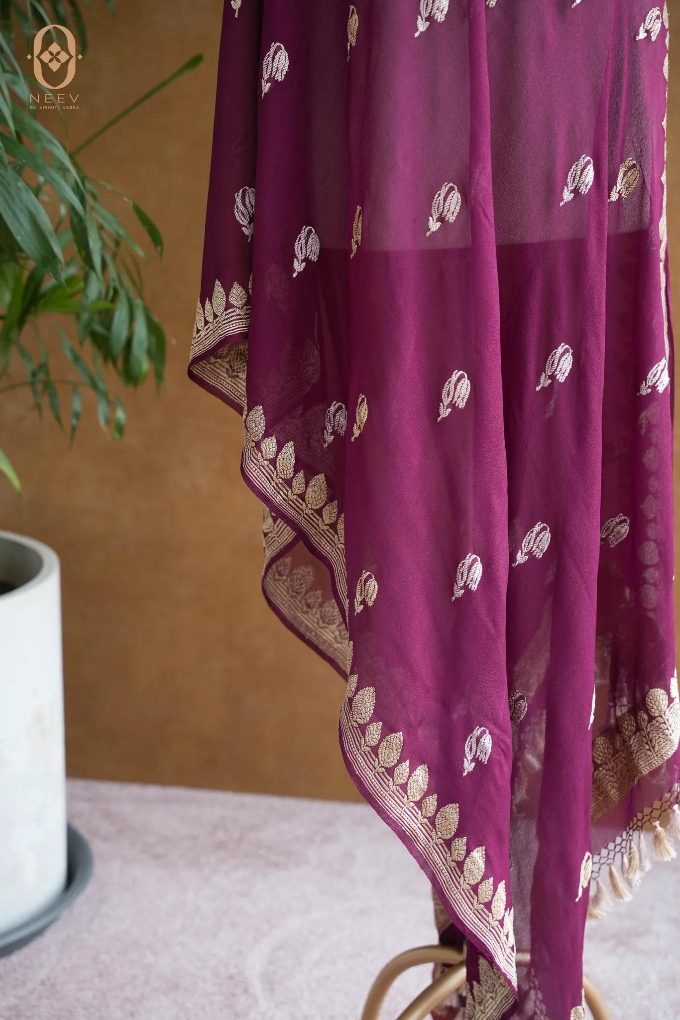 Georgette Tulip Dupatta