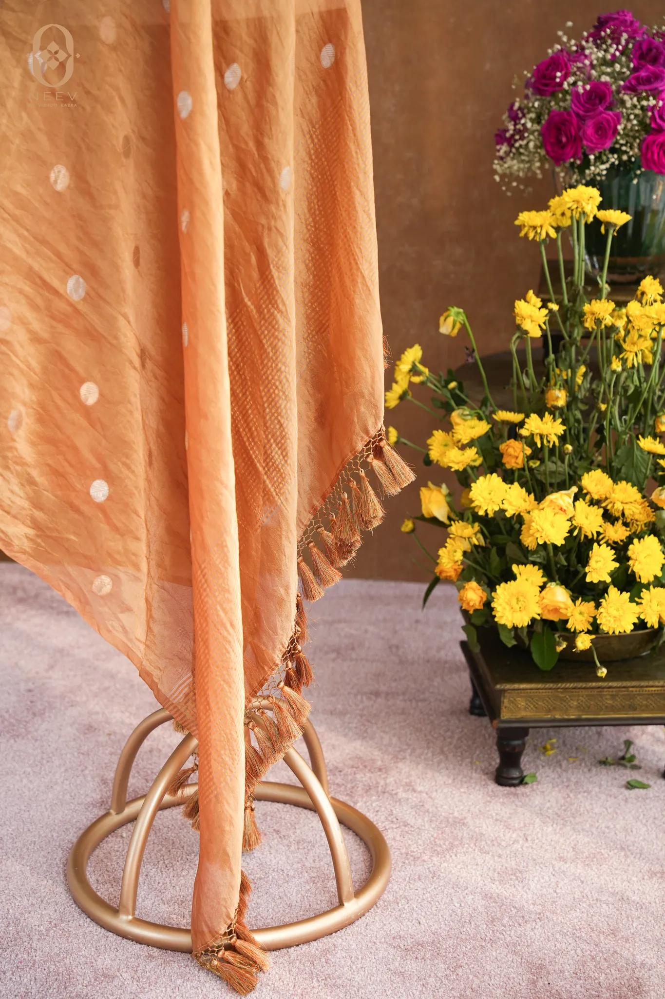 Tissue Silk Boota Dupatta