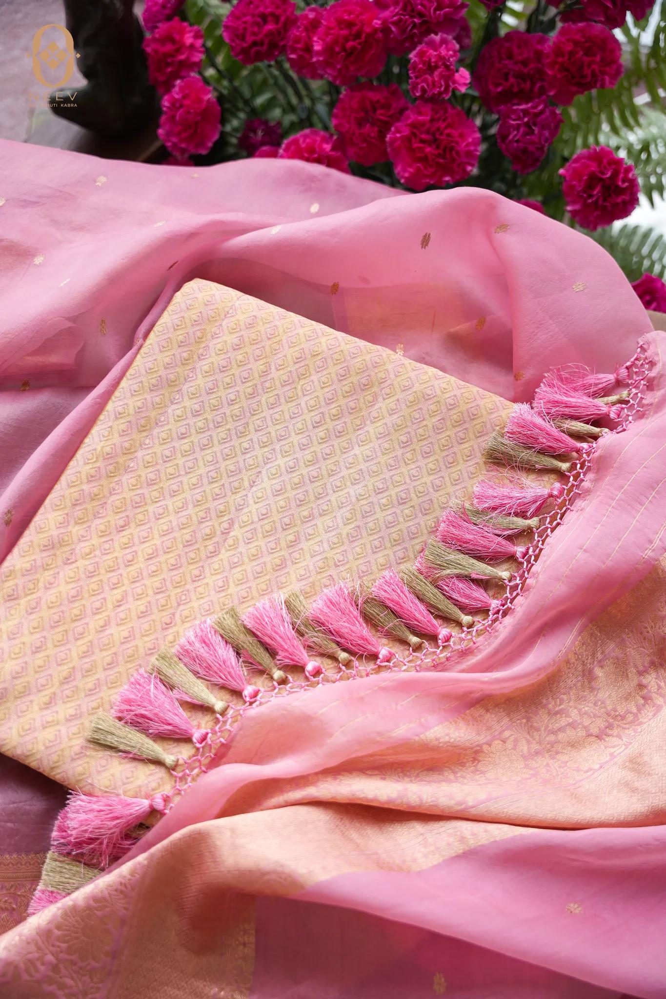Tissue Silk Suit Set