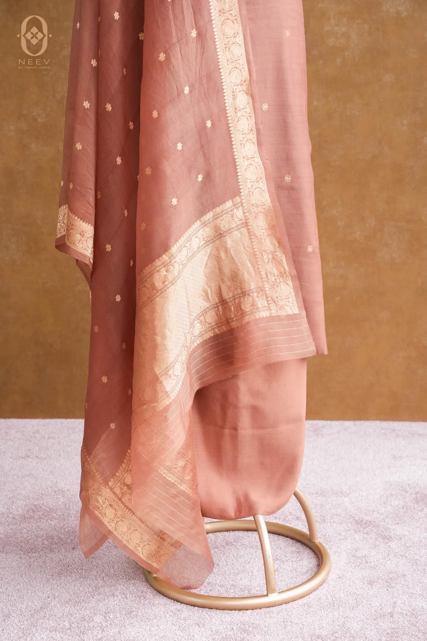 Chinia Silk Boota Suit Set
