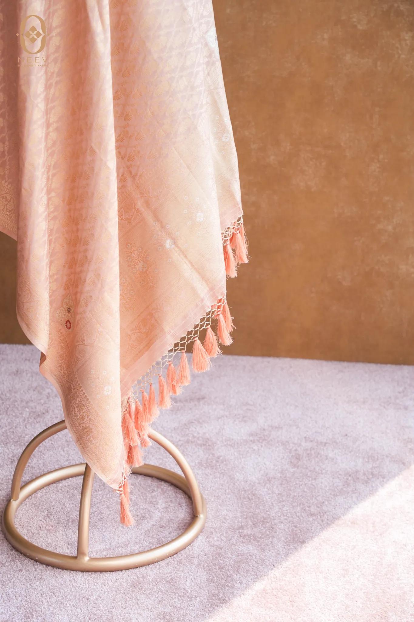 Katan Silk Sona Rupa Jaal Dupatta