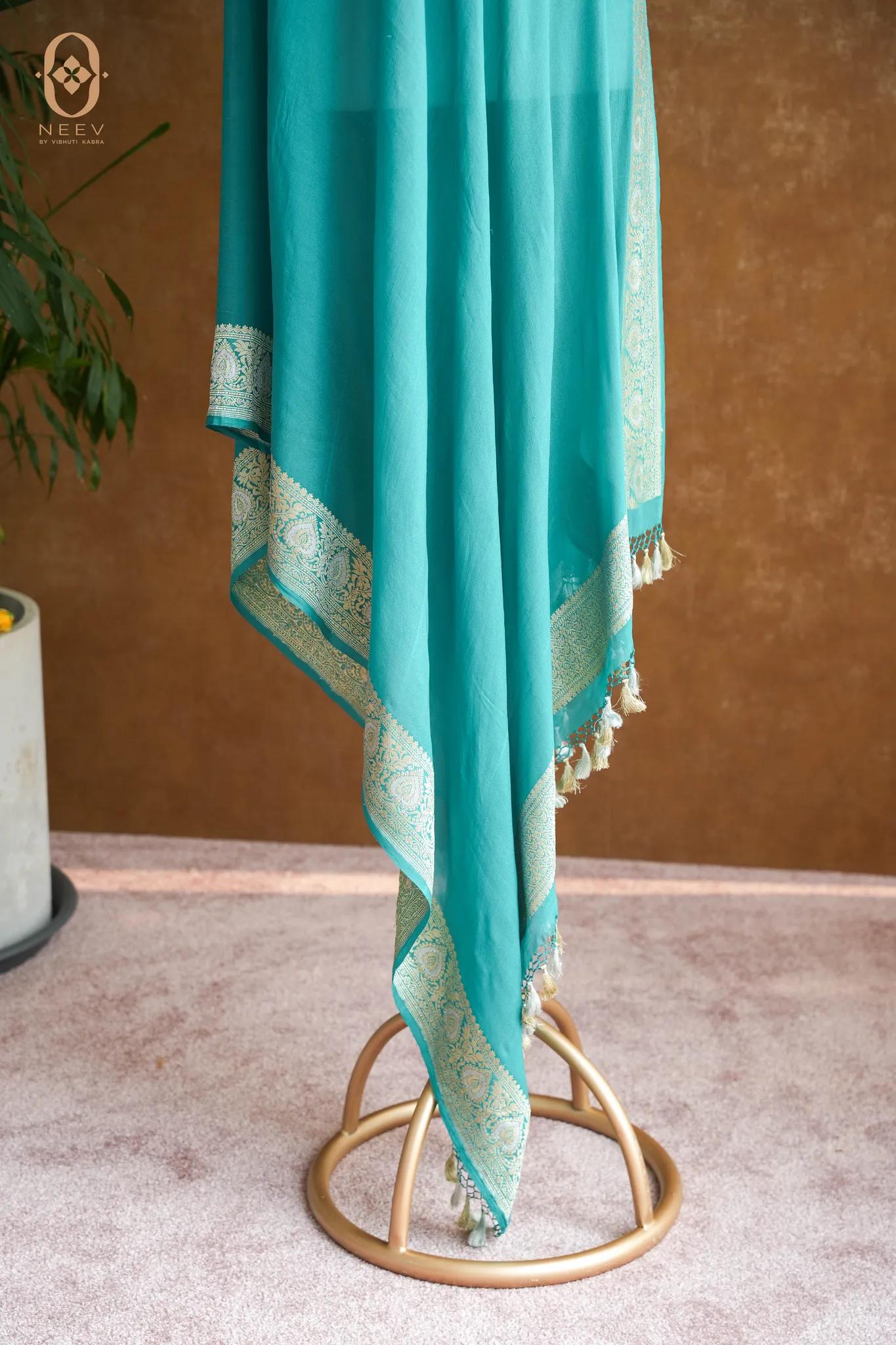 Paan Georgette Dupatta