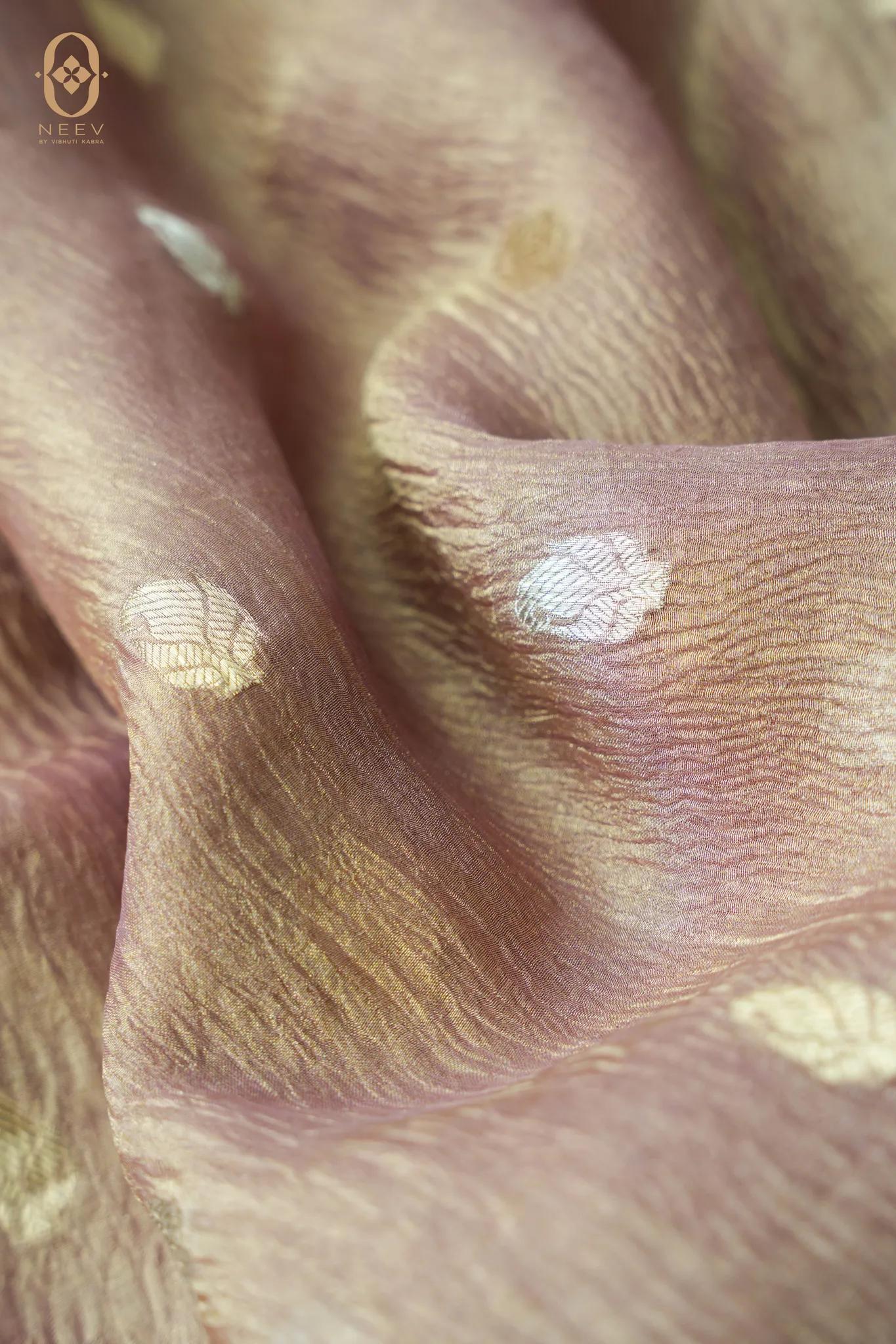 Crushed Tissue Boota Fabric