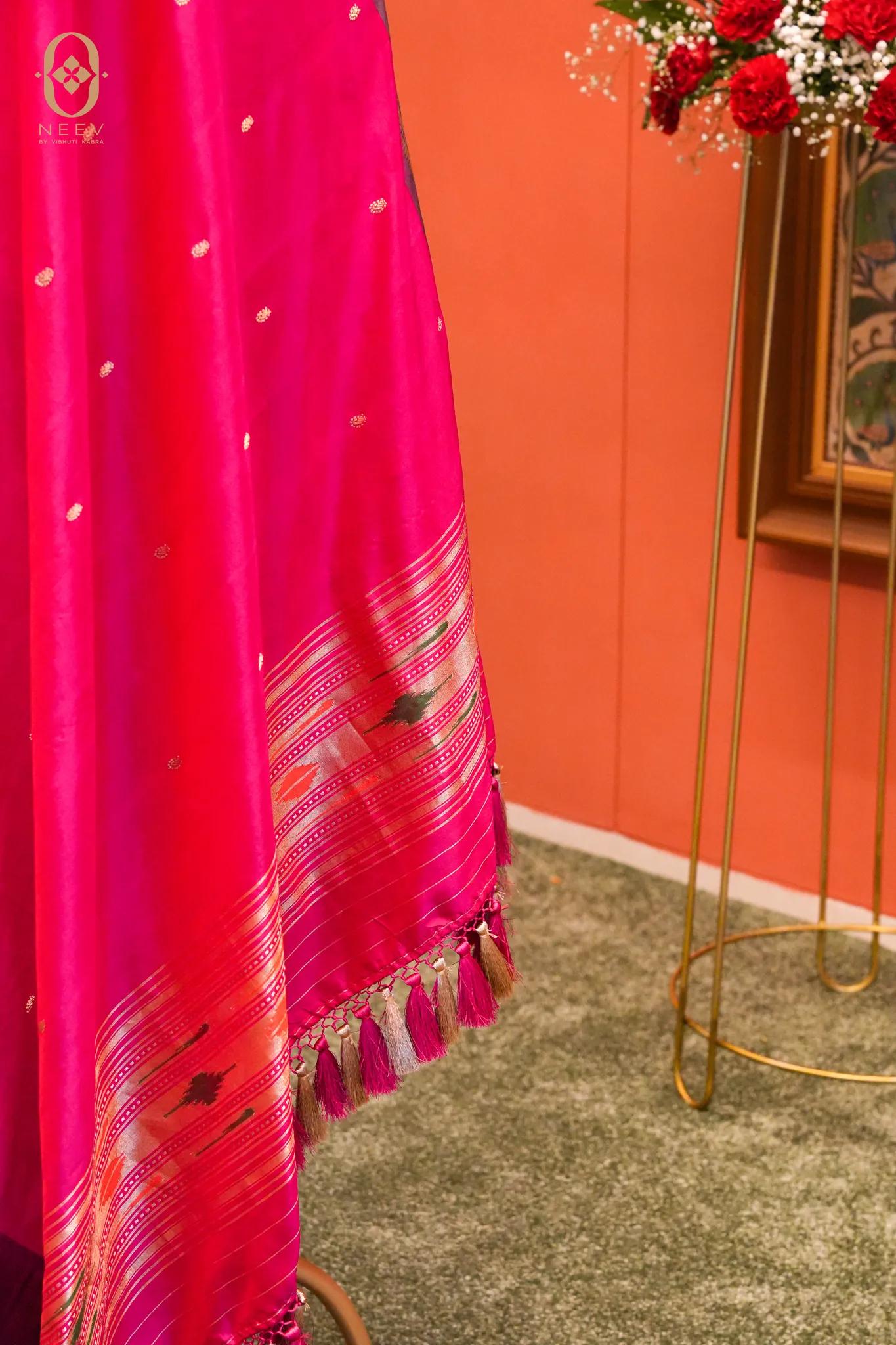 Paithani Katan Silk Dupatta