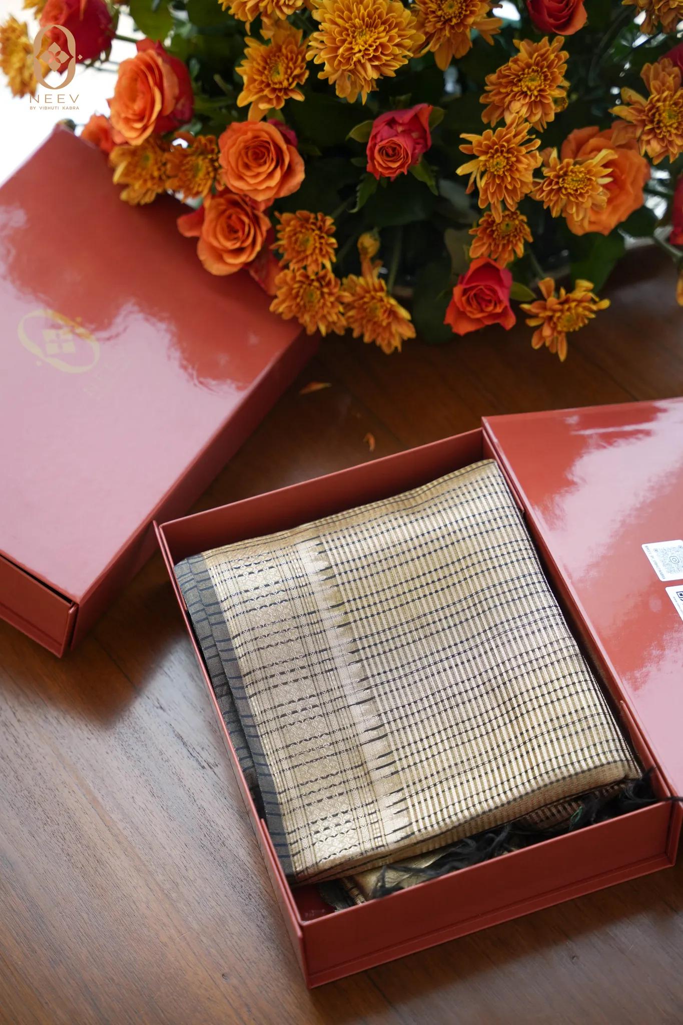 Til Rang Chanderi Tissue Dupatta