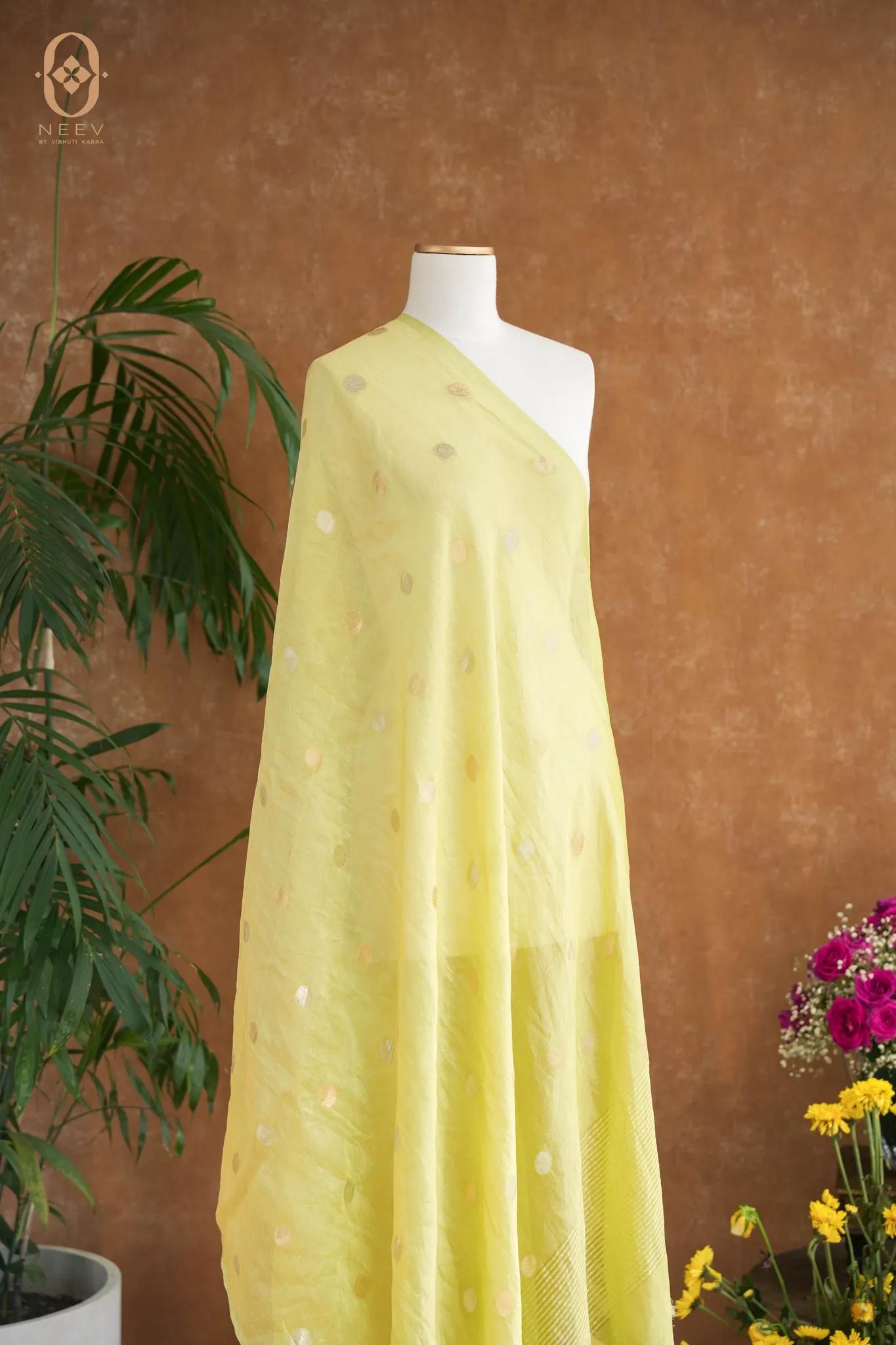 Tissue Silk Boota Dupatta